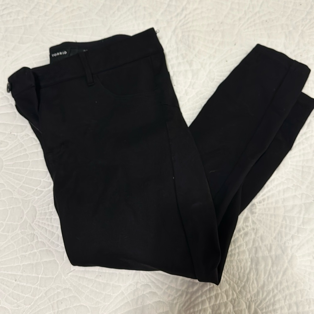 Torrid skinny dress pants